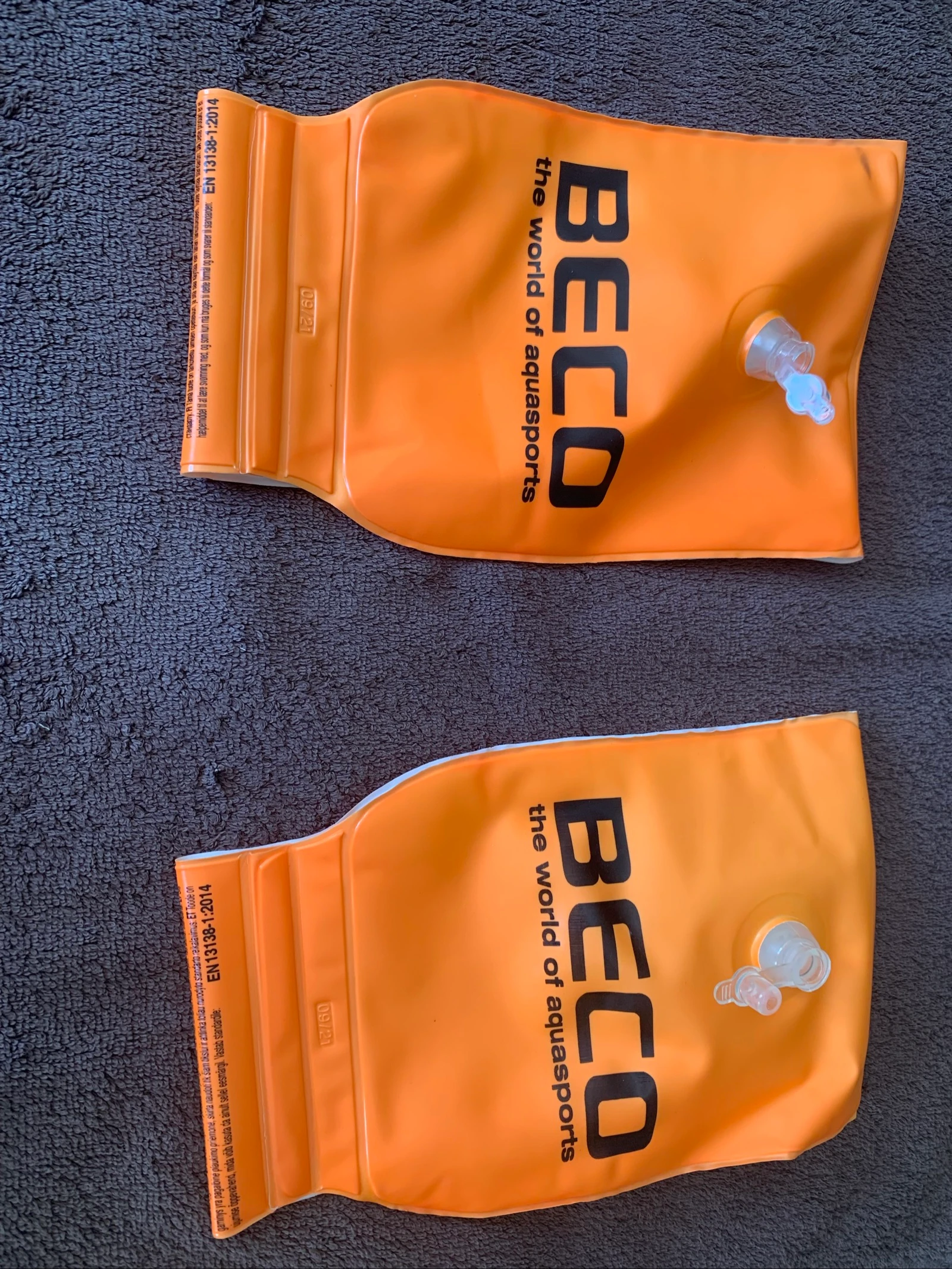 Lot de 2 brassards de piscine BECO – 15 à 30 kg